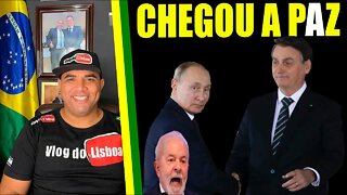 AGORA! Bolsonaro encontrar Vladimir Putin / Rússia anuncia retirada de tropas da fronteira ucraniana