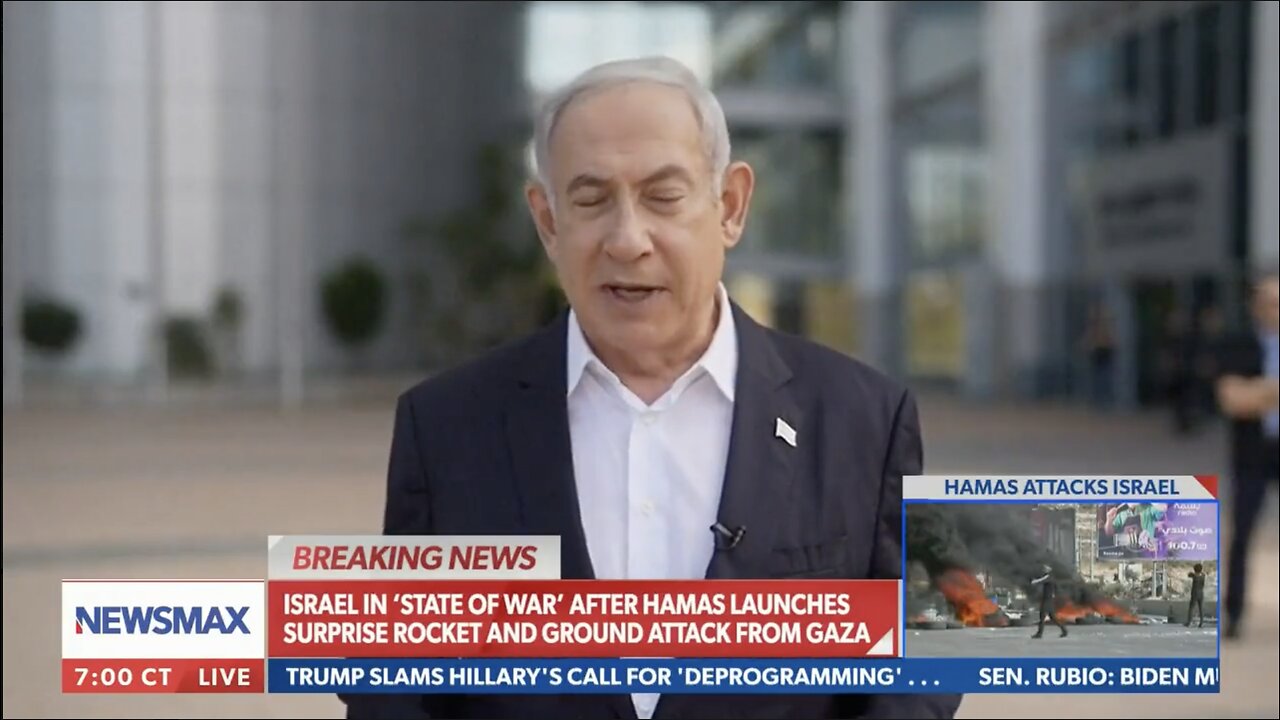 Israeli PM Netanyahu DECLARES WAR After Hamas Attack