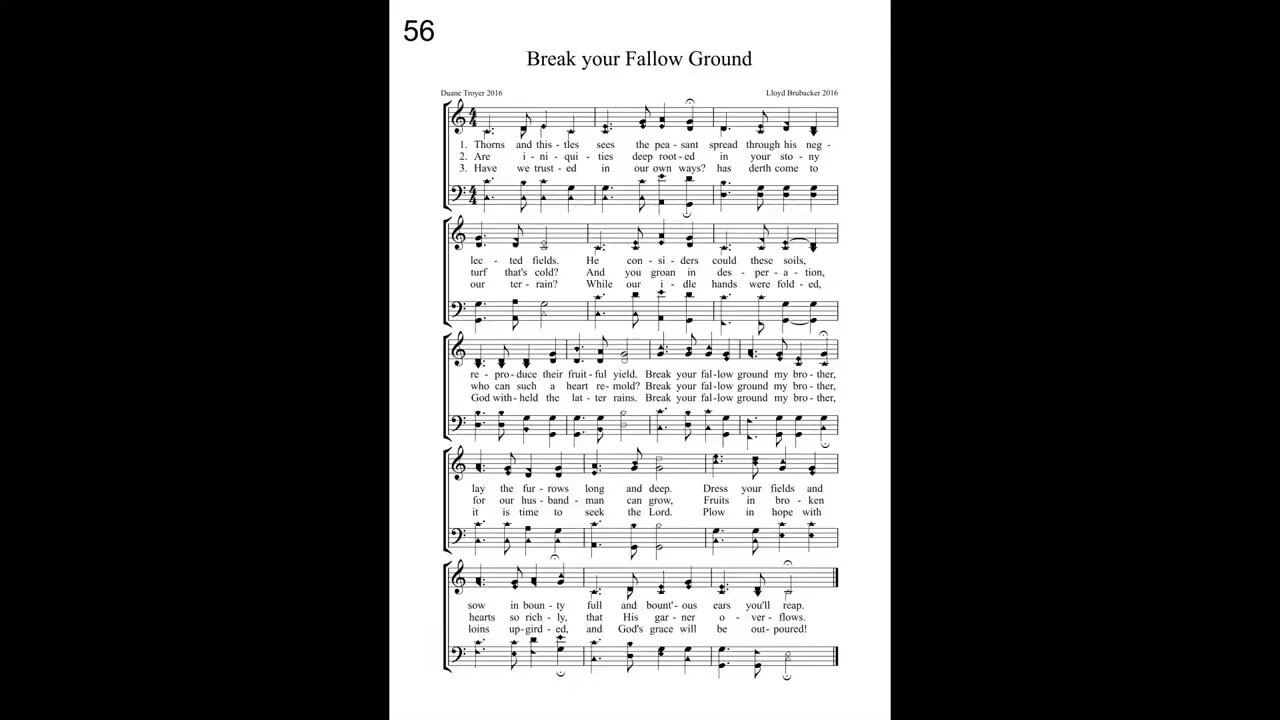 (Worship) On Zion's Glorious / Break Your Fallow Ground / O Worship The Lord