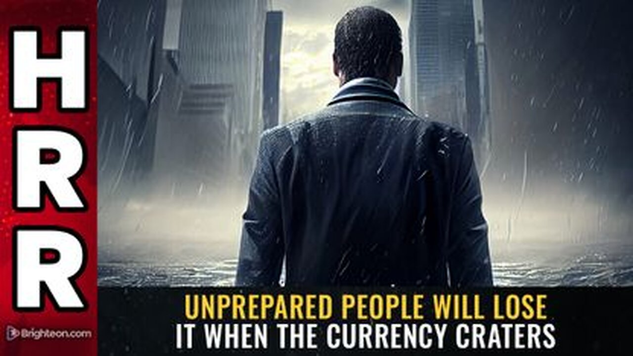 Unprepared People will LOSE IT When The Currency Craters