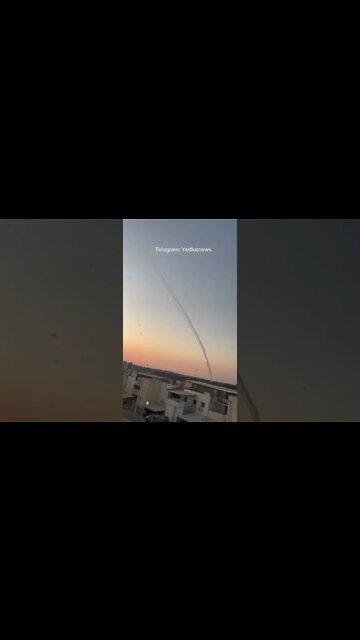 🇵🇸🇮🇱 Rocket Launches Towards Israel From Gaza