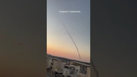 🇵🇸🇮🇱 Rocket Launches Towards Israel From Gaza