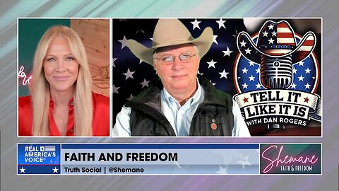 FAITH & FREEDOM with SHEMANE NUGENT. SPECIAL GUEST: DAN ROGERS ON REAL AMERICA”S VOICE!