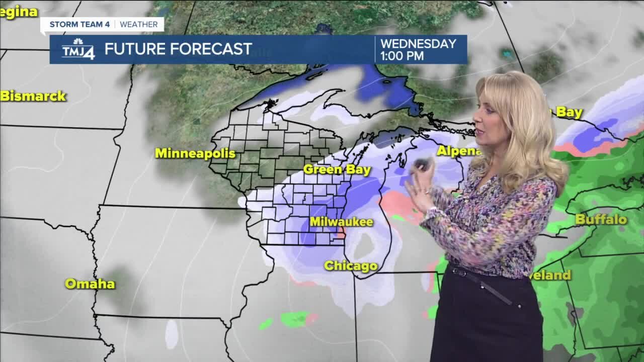 Wintry Mix Tonight, A Little Warmer Sunday