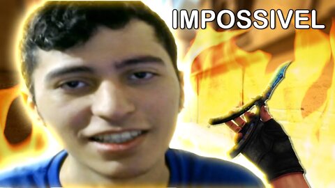 TIRAMOS um X1 de FACA no CSGO butterfly vs butterfly | quem ganhou?