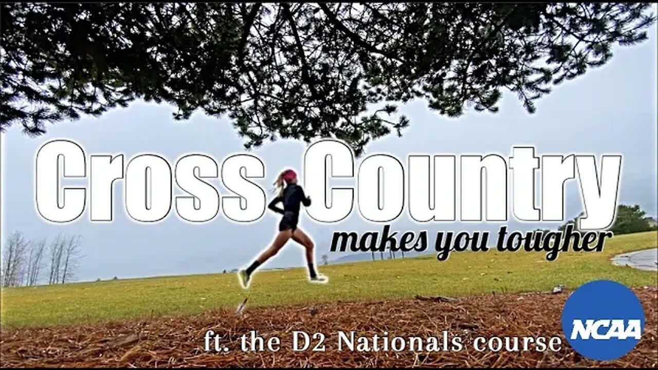 Snowy Cross Country Workout ft. NCAA D2 Nationals Course