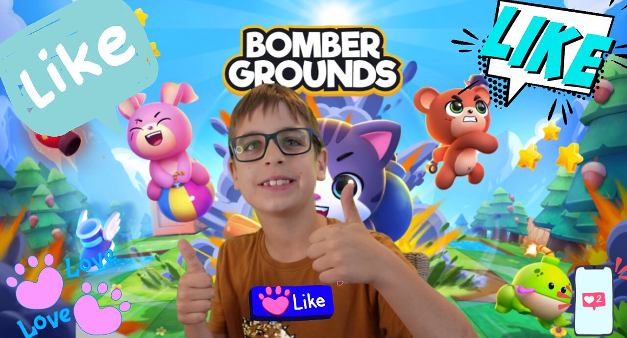 Bomber Grounds gameplay - Kids gaming Channel