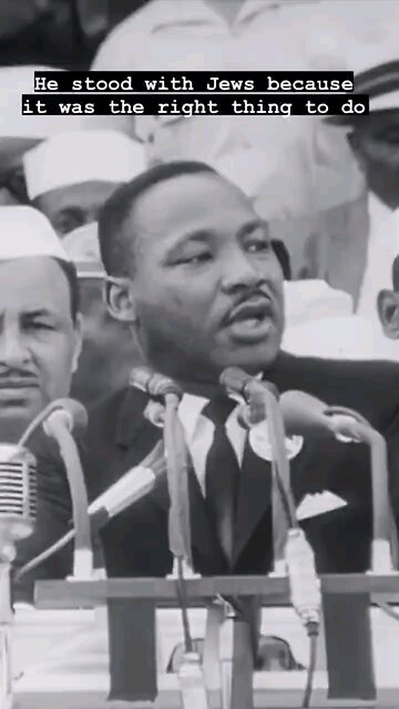 What did Martin Luther King think about Israel?