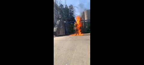 ⚠️ US soldier set himself on fire outside Israel's embassy in DC in protest for Palestine