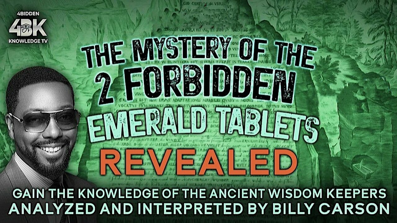 The Mystery of the 2 Forbidden Emerald Tablets Revealed | Billy Carson