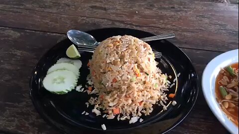 Rice vegetable &cucumber