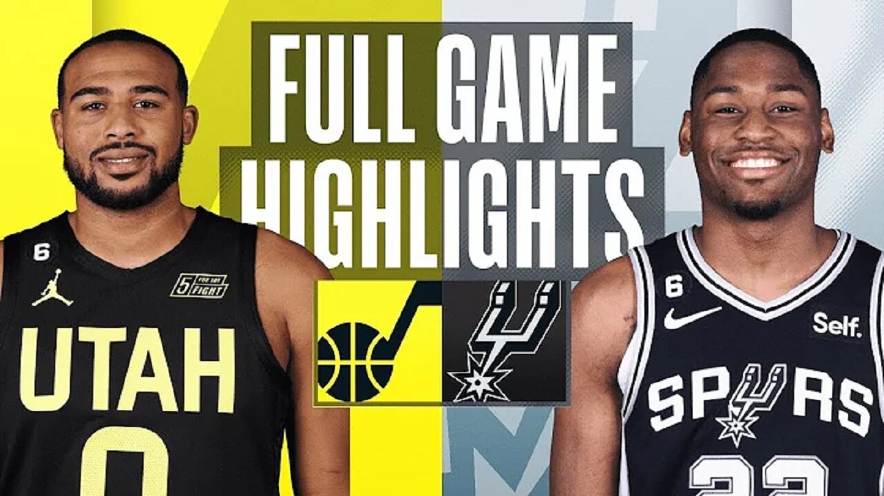 Utah Jazz vs. San Antonio Spurs Full Game Highlights | Mar 29 | 2022-2023 NBA Season