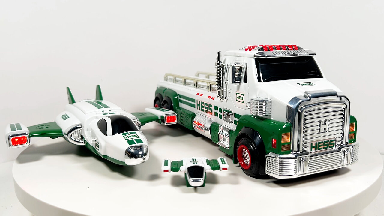 2014 Hess 50th Anniversary Toy Truck Space Cruiser & Scout Ship Lights & Sounds