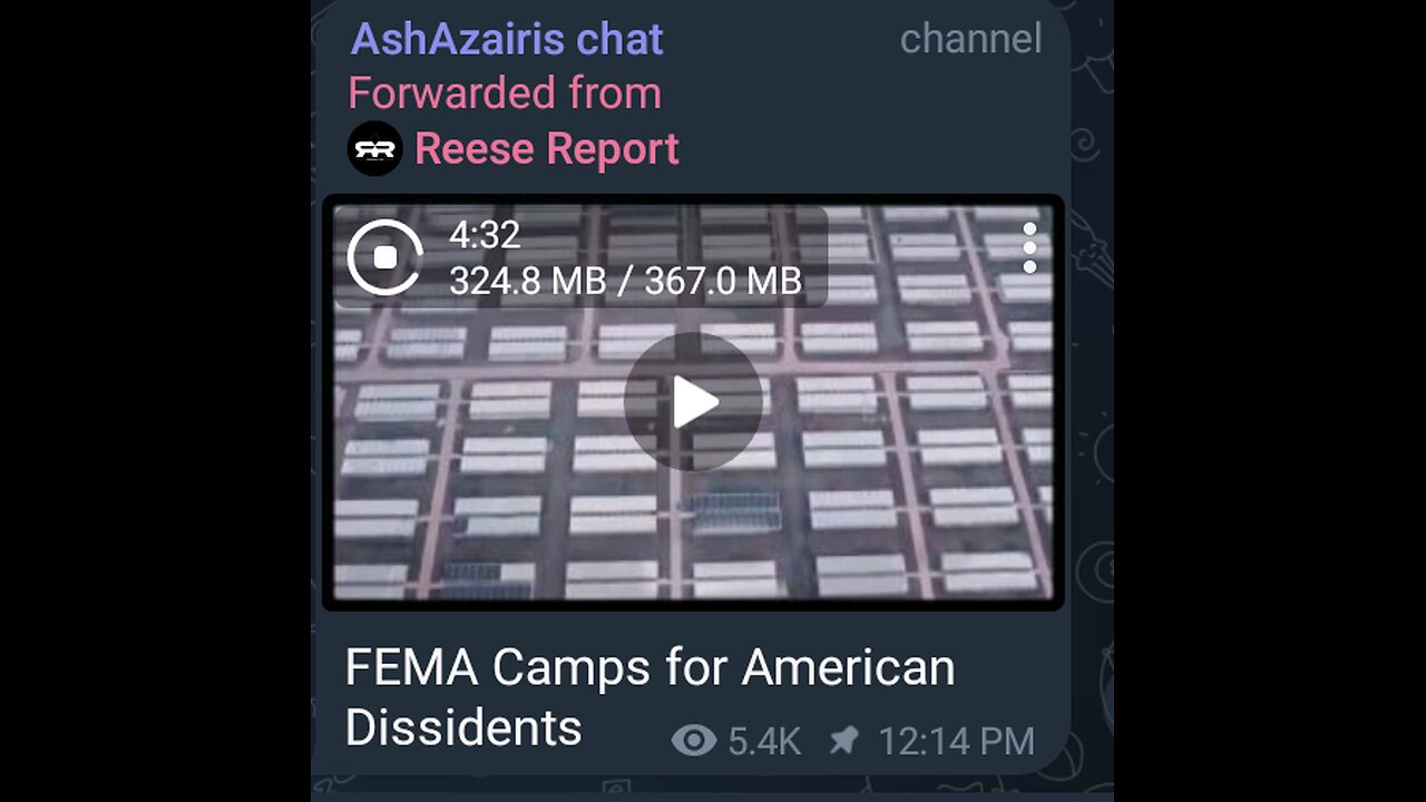 Greg Reese talks Dissident FEMA Camps