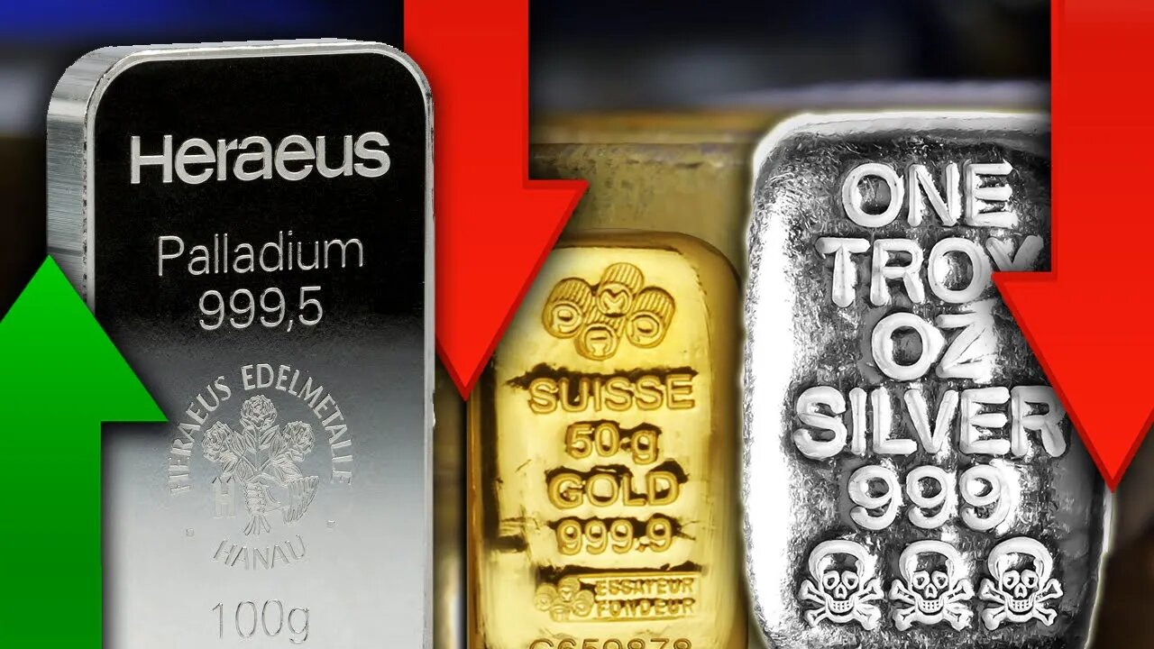 Gold & Silver Dip | Palladium Soars To New Record!