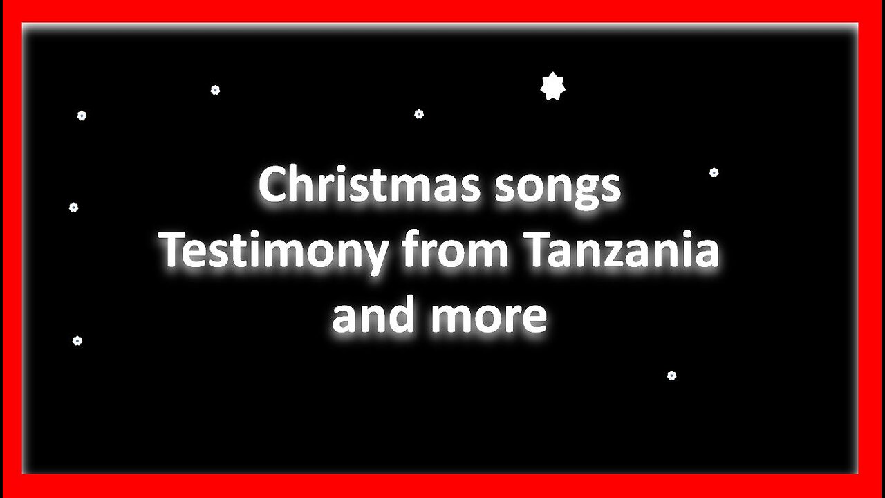 Christmas - Testimony