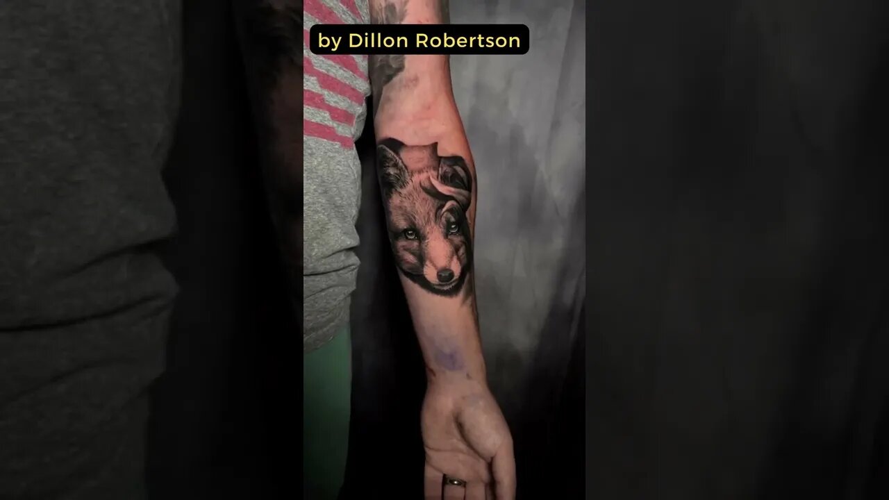 Stunning work by Dillon Robertson #shorts #tattoos #inked #youtubeshorts