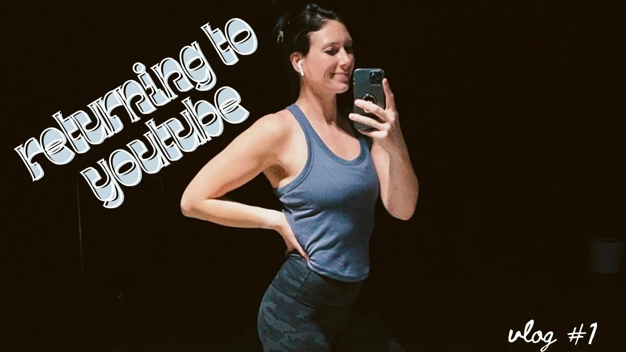 TIME TO GET BACK TO IT | chats, workouts, & some food | Vlog #1