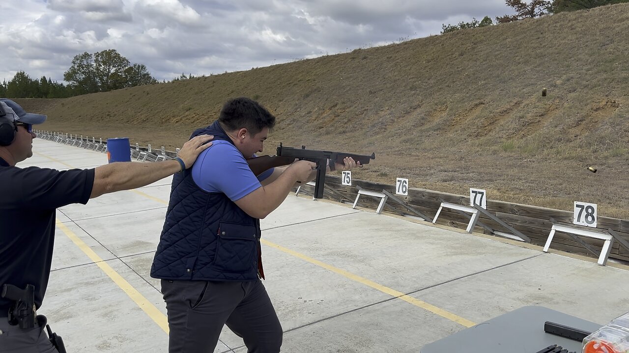 What it’s like shooting a Tommy Gun