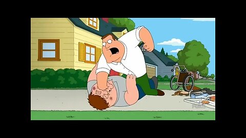 Peter and Joe Fight - Family Guy