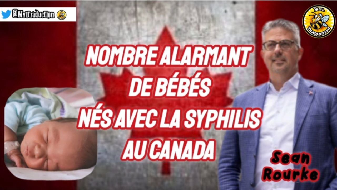 Nombre alarmant de bébés nés avec la syphilis au Canada.