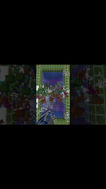 Minecraft Alpha Yeti VS 100 Zombies