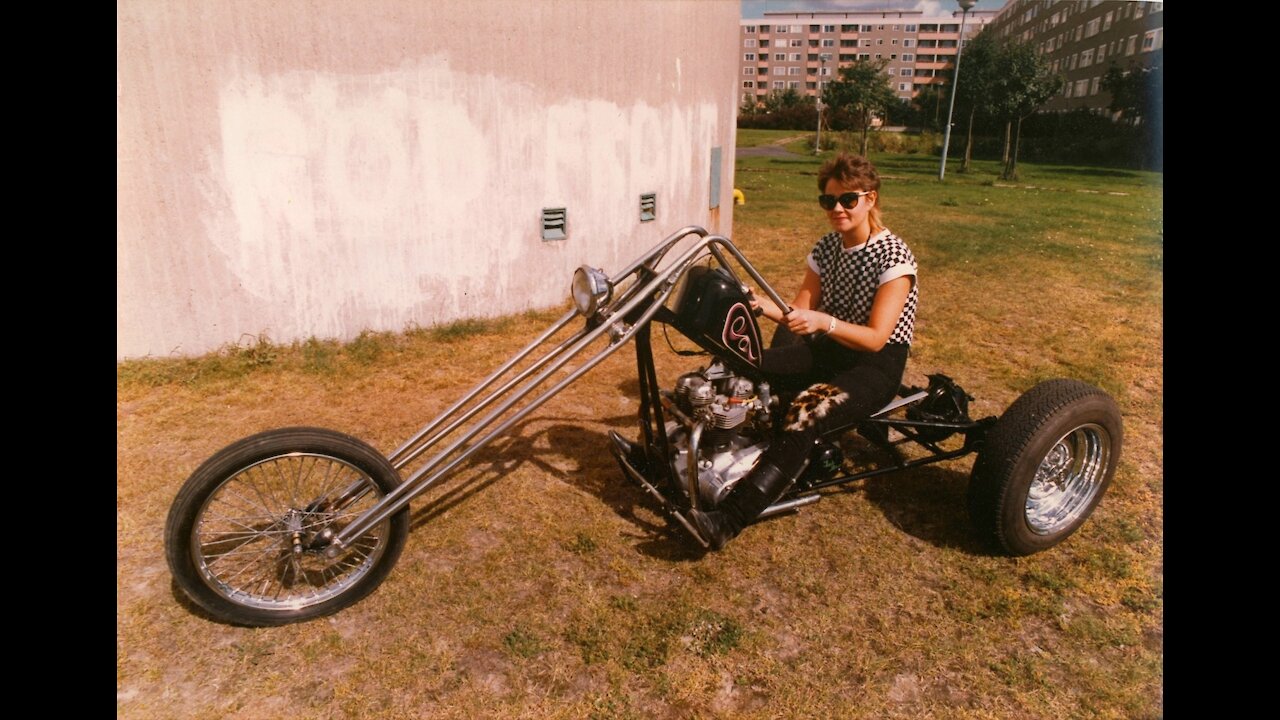 My Triumph Trike built in 1984