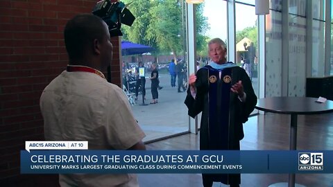 45% of GCU's largest graduating class are first-generation grads in their family