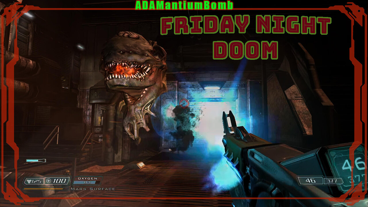 Doom 3 - Friday Night DOOM #000 009 | Veteran Mode - Doom 3, 2004: Comm Transfer, #doomslayer #doom