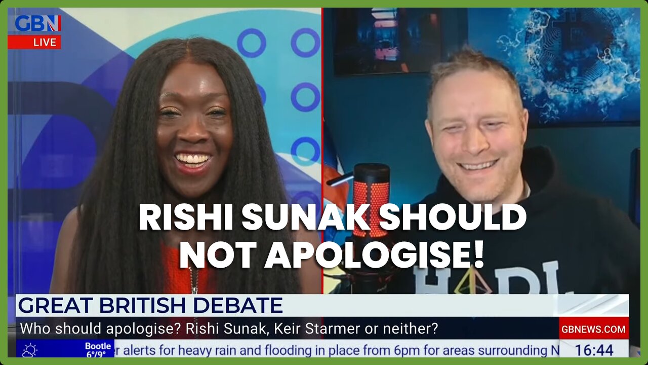 RISHI SUNAK SHOULD NOT APOLOGISE! He did nothing wrong...