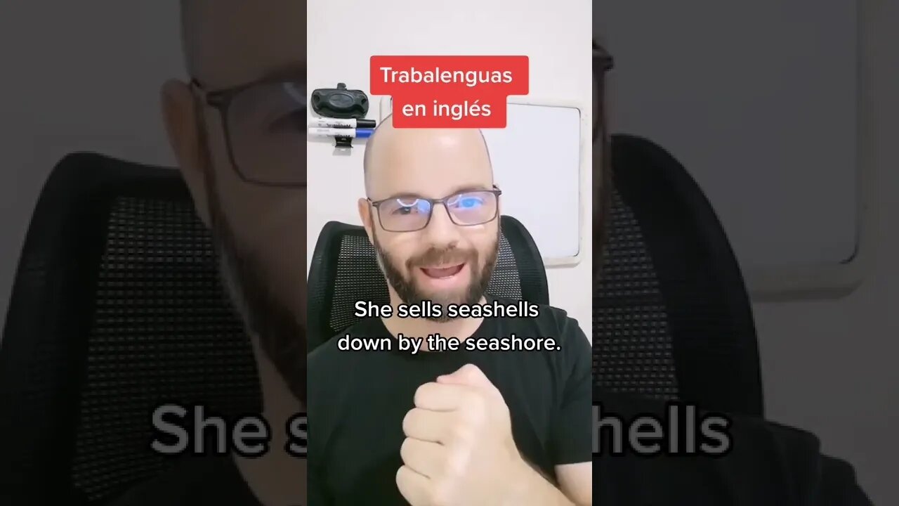 Trabalenguas en Inglés - Inglés con James #shorts