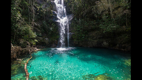 Carnaval na cachoeira!