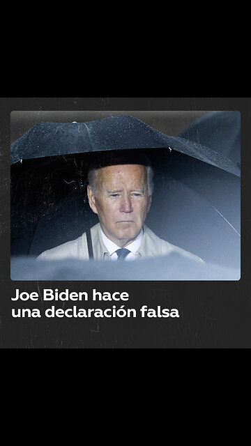 Biden afirmó falsamente que estuvo en el lugar del accidente de las Torres Gemelas al día siguiente