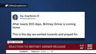 Local leaders react to Griner release news