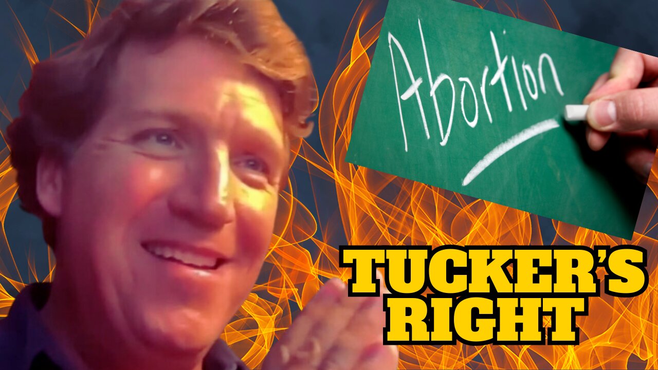 TUCKER CARLSON SPEECH | Abortion has gone from being tolerated to celebrated.