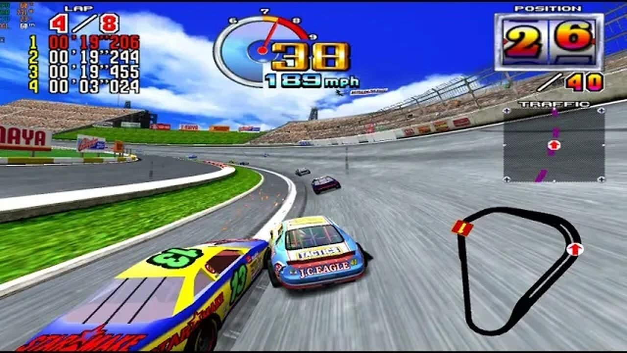 Daytona USA 2: Power Edition 60fps