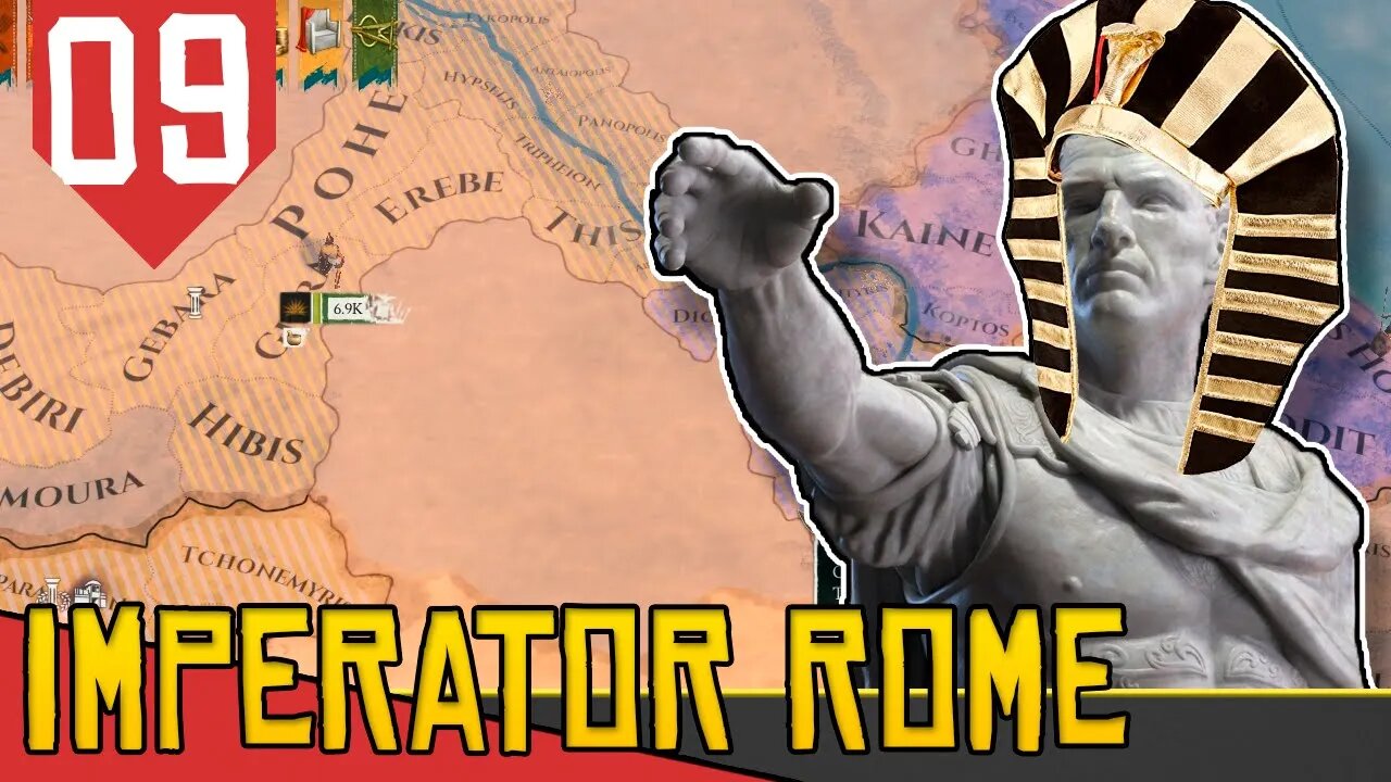 Revoltados e REBELDES Sem Causa - Imperator Rome Egito #09 [Gameplay PT-BR]