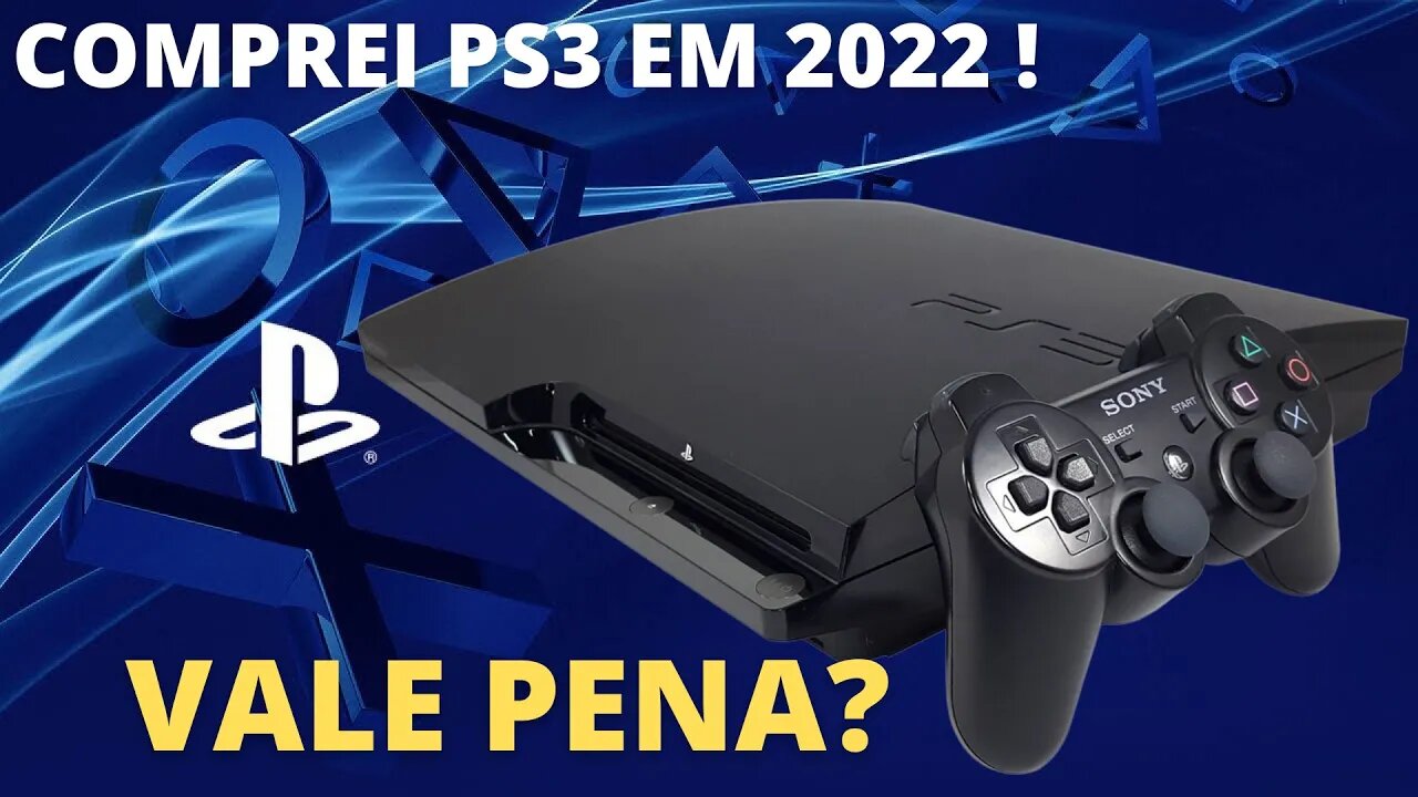 Comprei Meu primero PS3 em 2022 | Vale a pena?