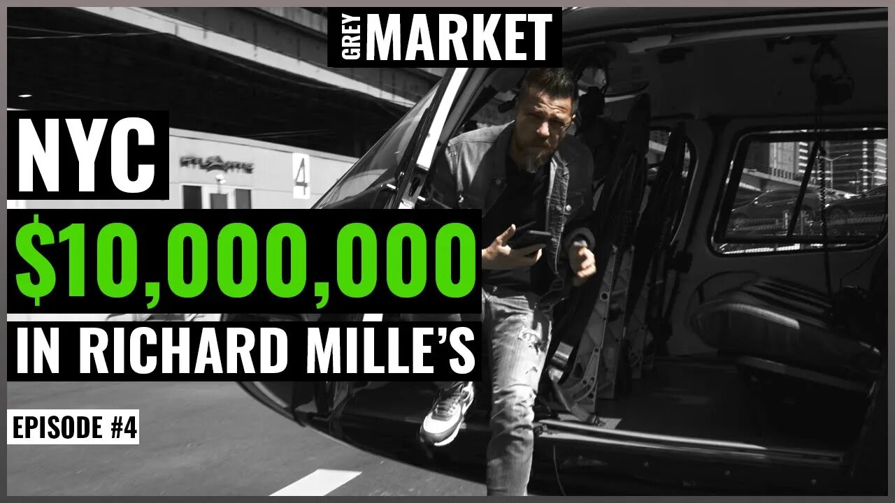 Quick Helicopter Ride to NYC to Shop $10M in Richard Mille's at Avi & Co. | GREY MARKET S1:E4