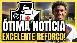 EXCELENTE CONTRATAÇÃO! HABILIDOSO E OFENSIVO! TORCIDA COMEMORA NOTÍCIAS DO VASCO