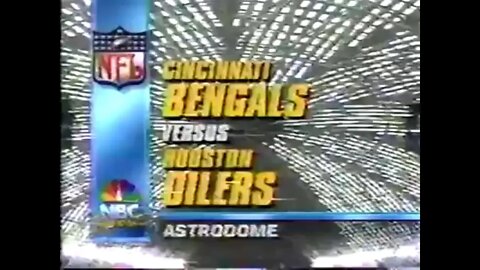 1992-10-25 Cincinnati Bengals vs Houston Oilers