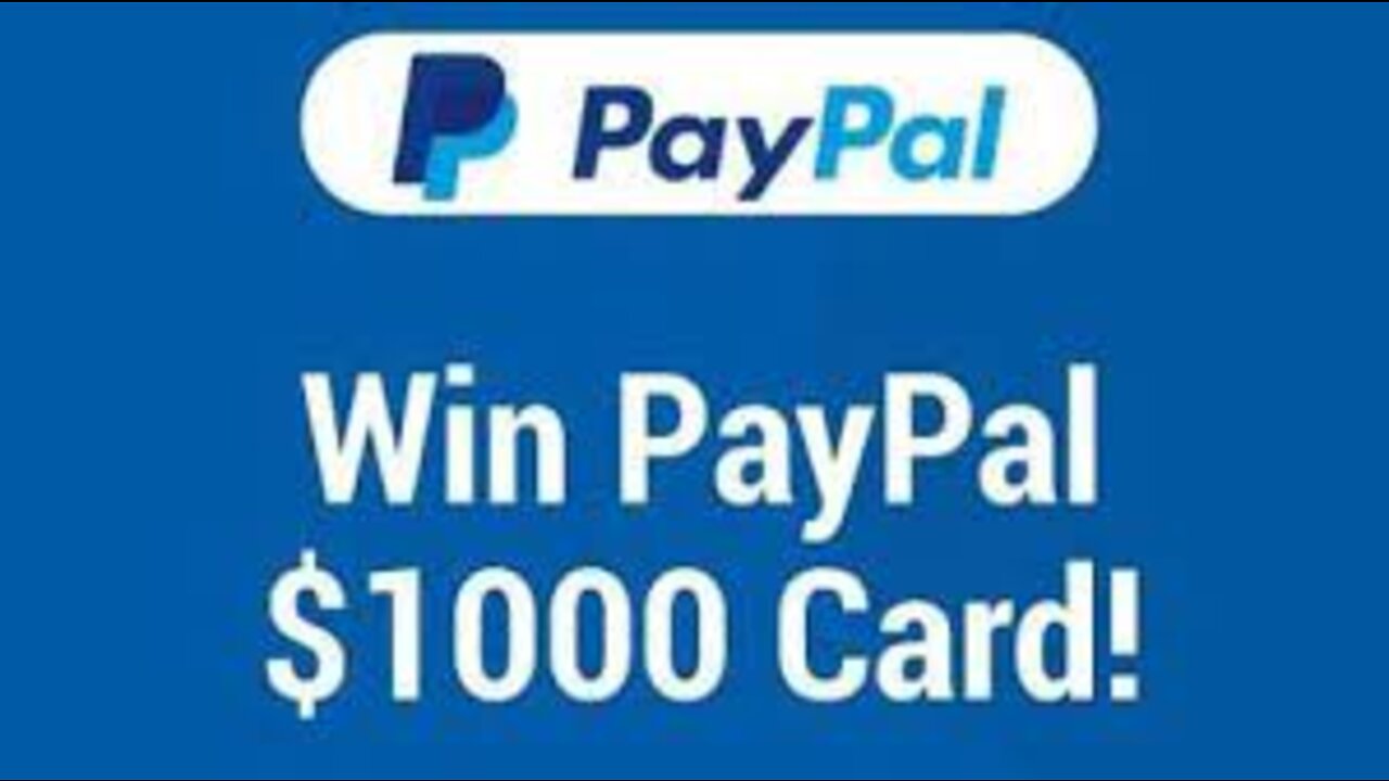 Get Your Free Paypal Card