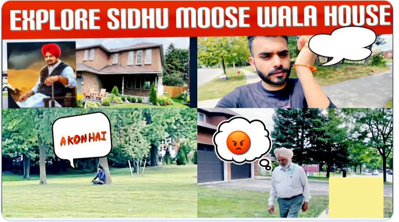 Sidhu moose wala house in Brampton | sidhu moose wala house tour