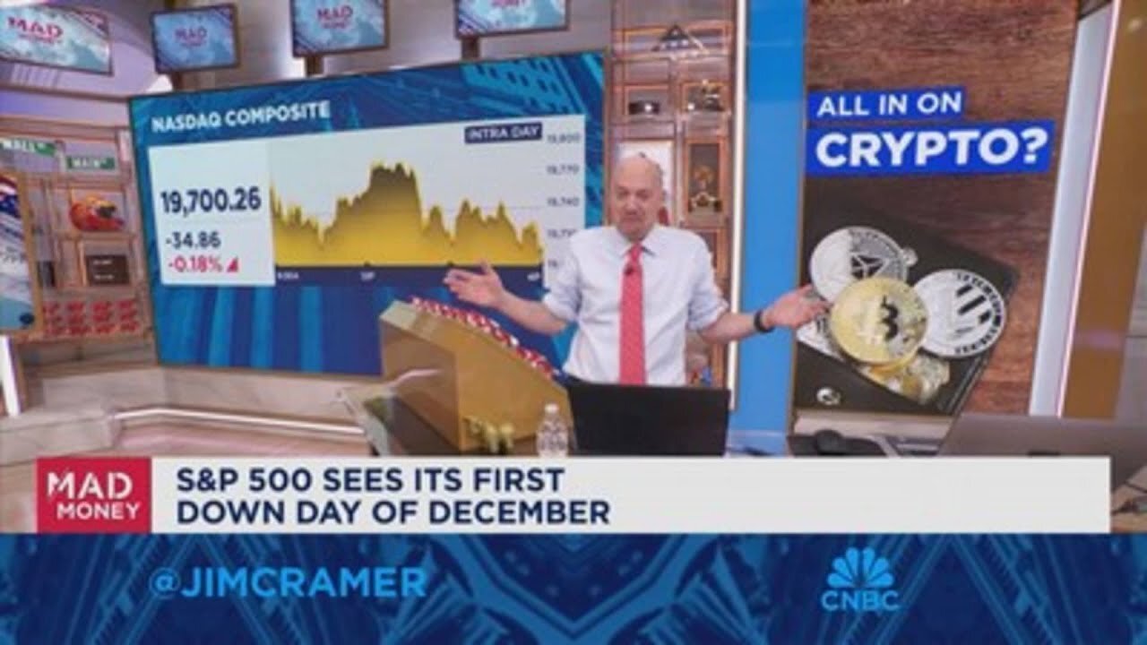 I've been recommending bitcoin for years, says Jim Cramer