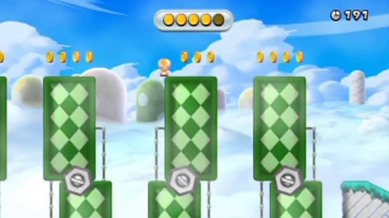 New Super Mario Bros. U Blind Walkthrough Part 47: Coin Blocked!