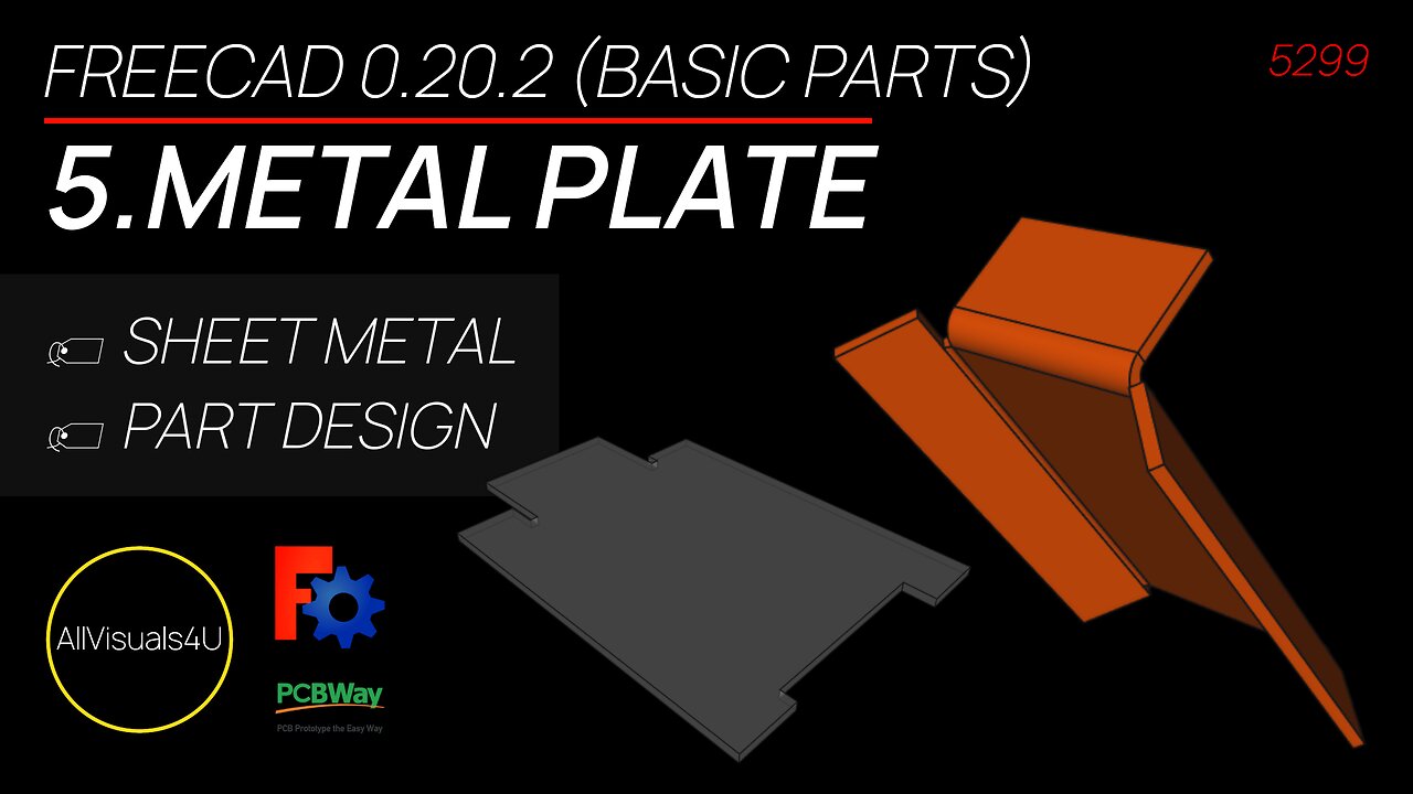 🚧 FreeCAD Sheet Metal For Beginners - Sheet Metal CAD - Free Sheet Metal Design Software