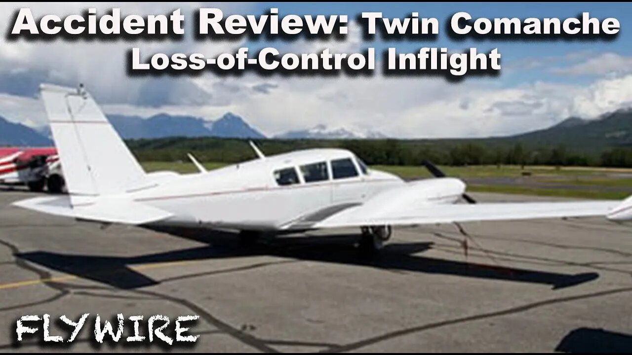 FlyWire Accident Review PA 30 N8357Y Loss of Control Inflight