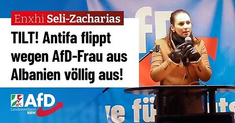 Antifa flippt wegen AfD-Politikerin aus Albanien komplett aus! – Enxhi Seli-Zacharias (AfD)