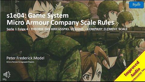 s1e04: Game System Micro Armour Company Scale Rules