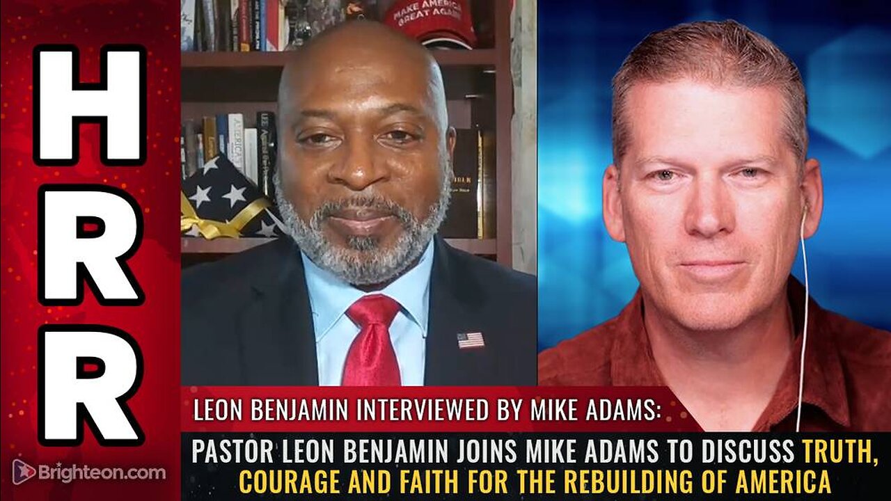 Pastor Leon Benjamin discuss truth, courage and FAITH for the rebuilding of America